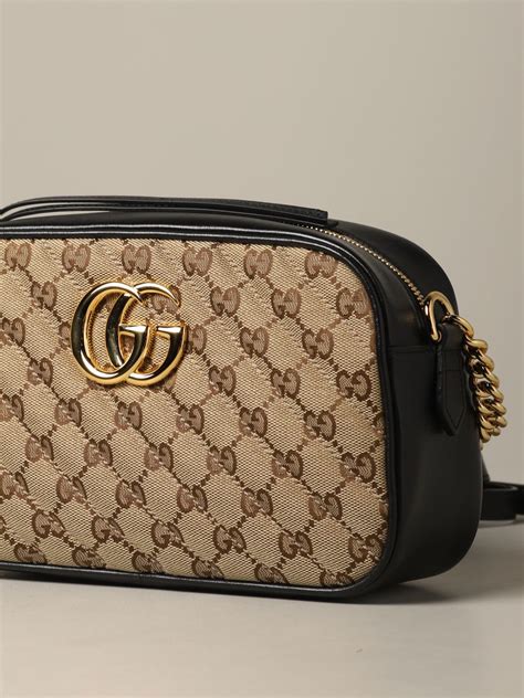 marmont gucci misure|gucci marmont large camera bag.